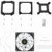 Кулер Ocypus Delta A40 SE Dual Fan ARGB BK